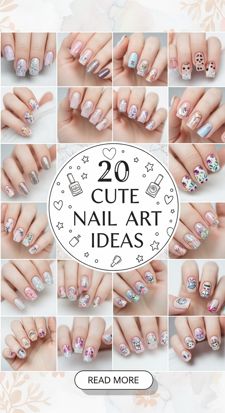 20 Cute Nail Art ideas