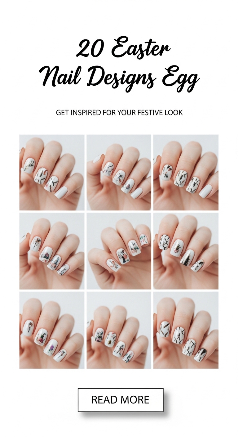 20 easter nail designs egg