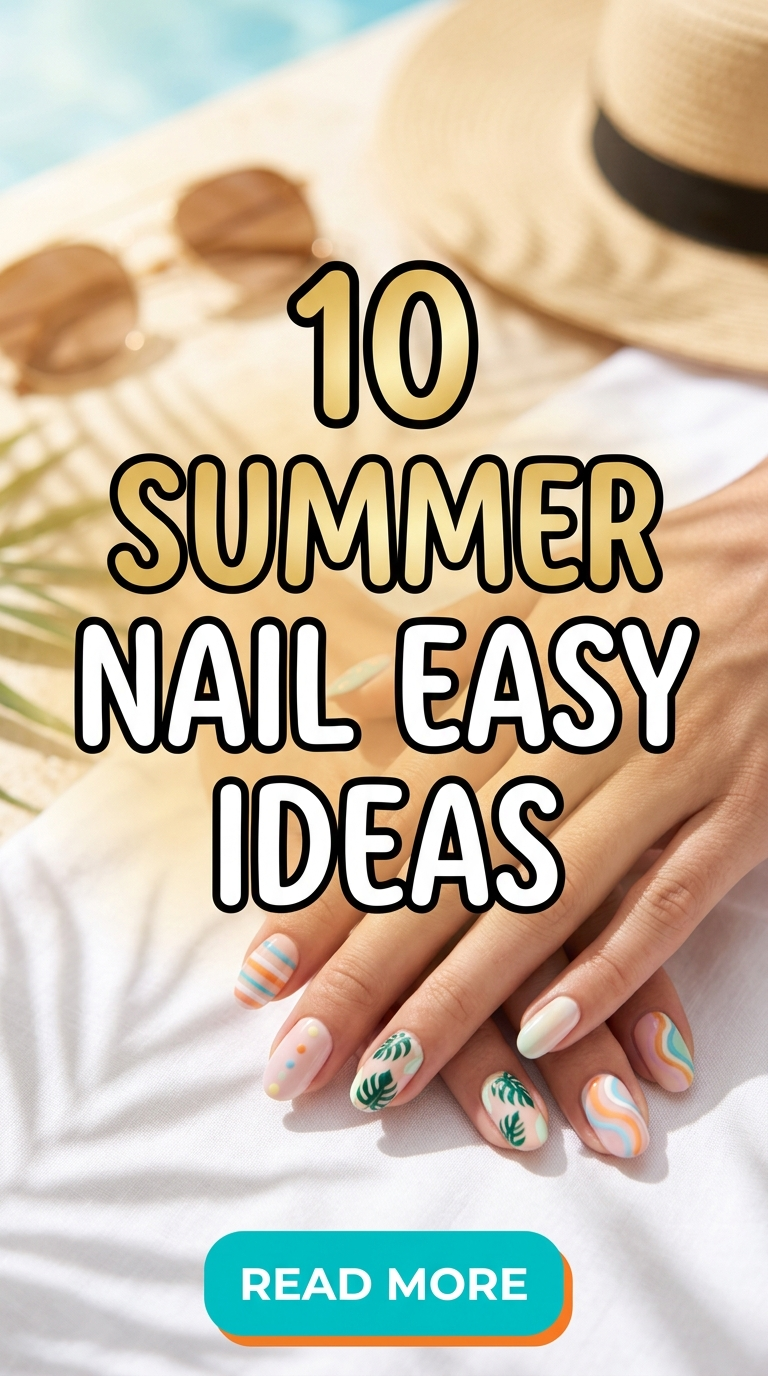 10 Summer Nail Easy Ideas