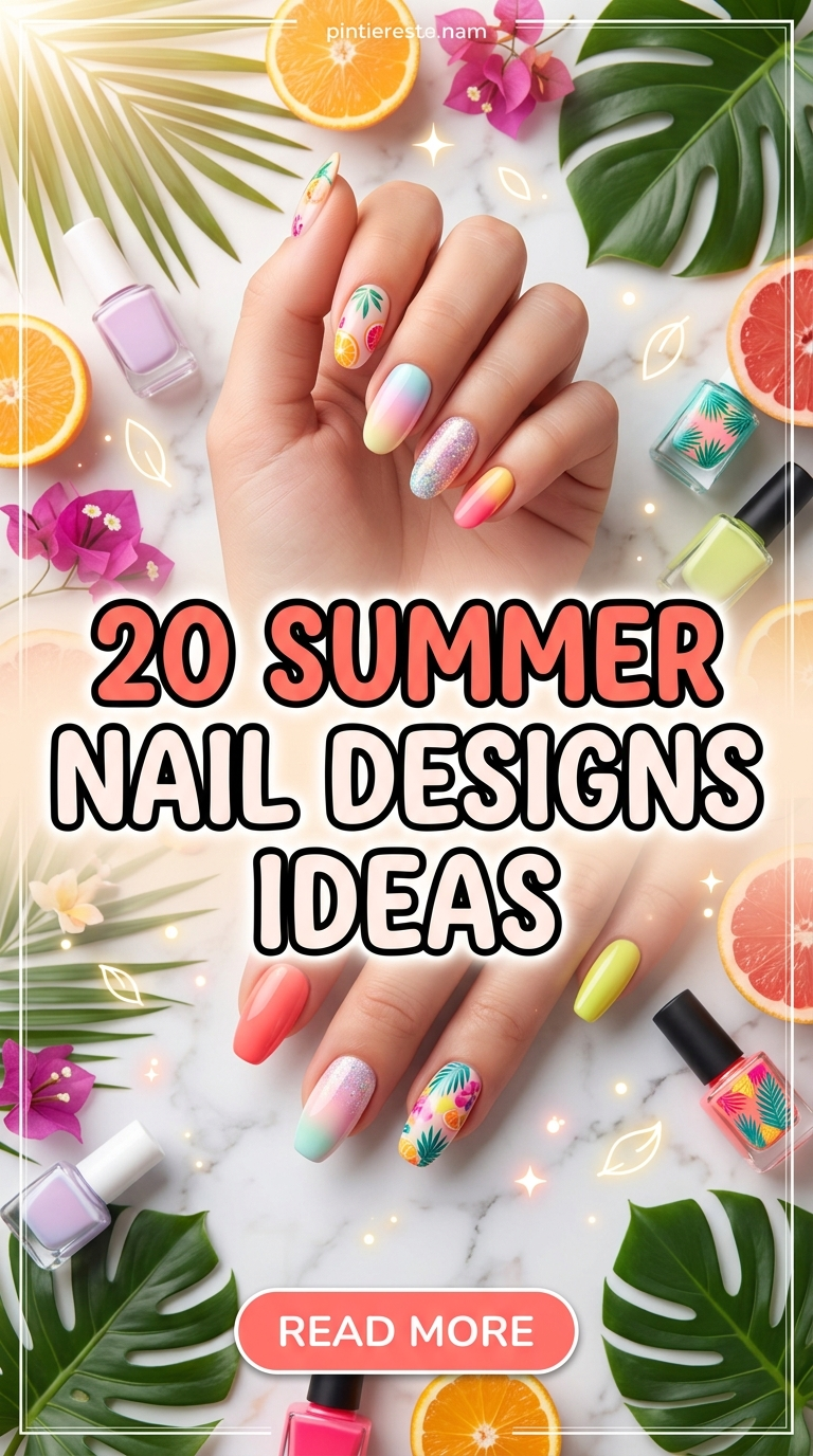 20 Summer Nail Designs Ideas