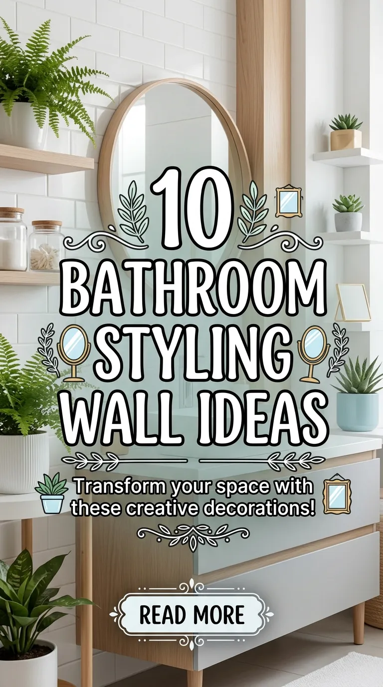 10 Bathroom Styling Wall ideas