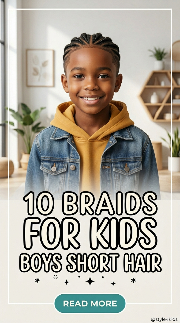 10 Braids For Kids Boys Short Hair