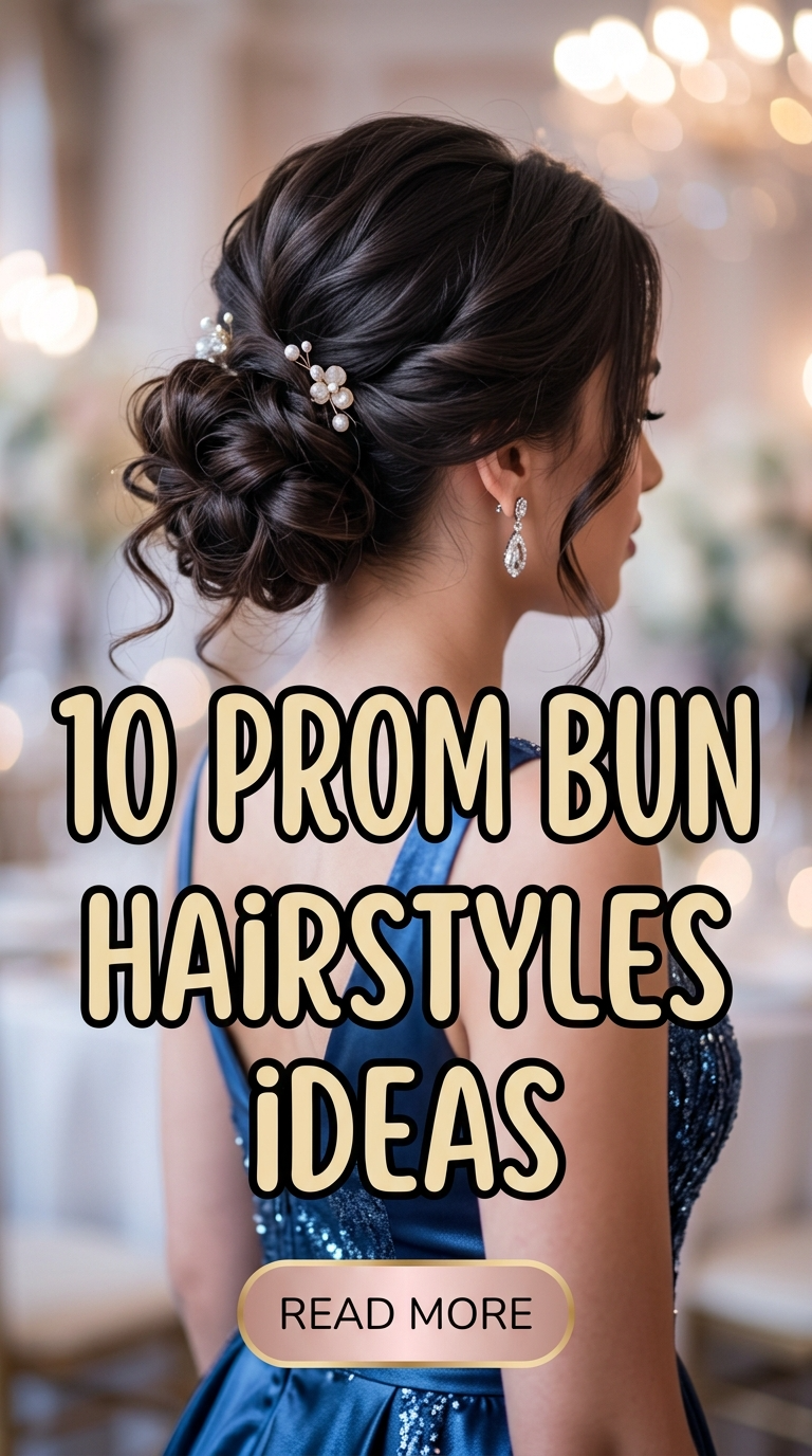 10 Prom Bun Hairstyles Ideas