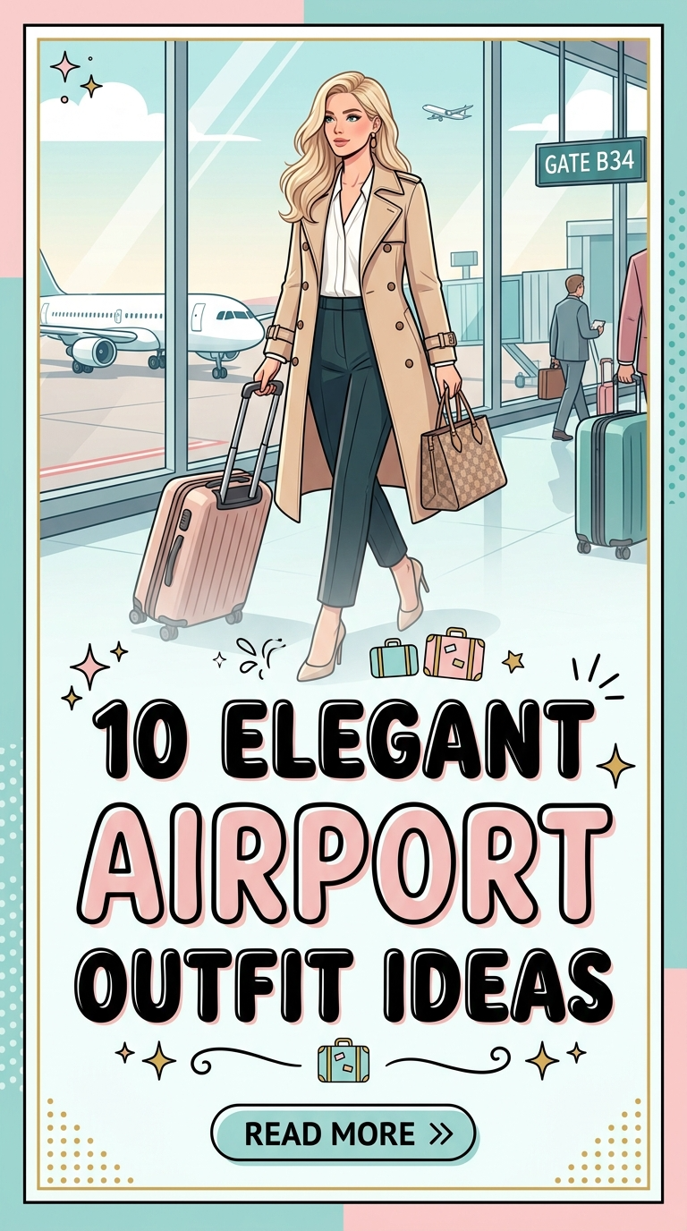 10 Elegant Airport Outfit ideas