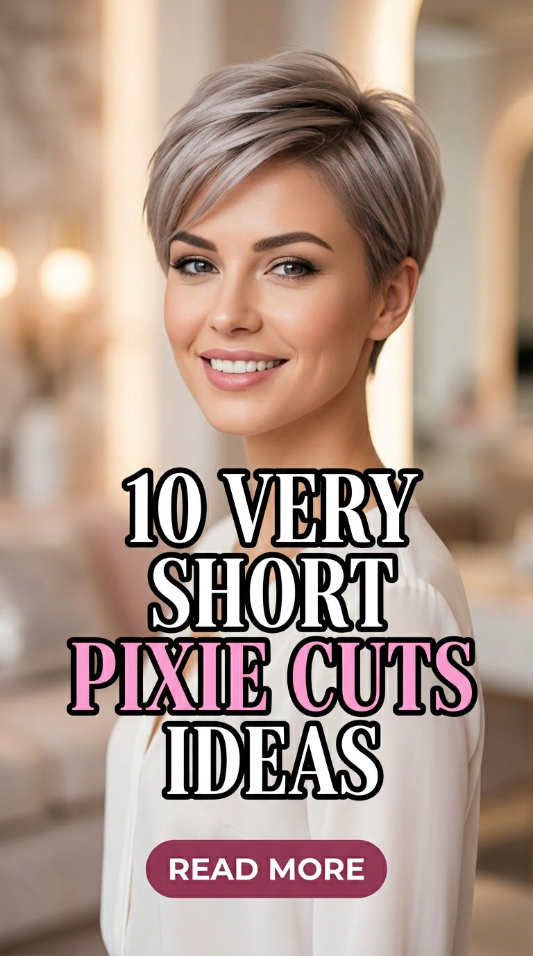10 Very Short Pixie Cuts ideas