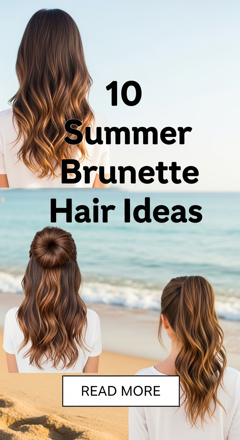 10 Summer Brunette Hair Ideas