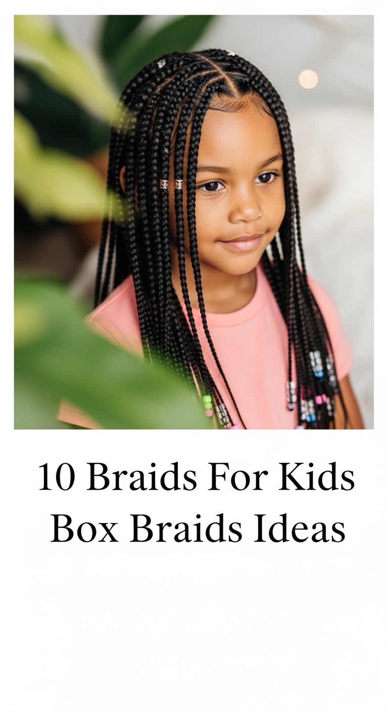 10 Braids For Kids Box Braids Ideas