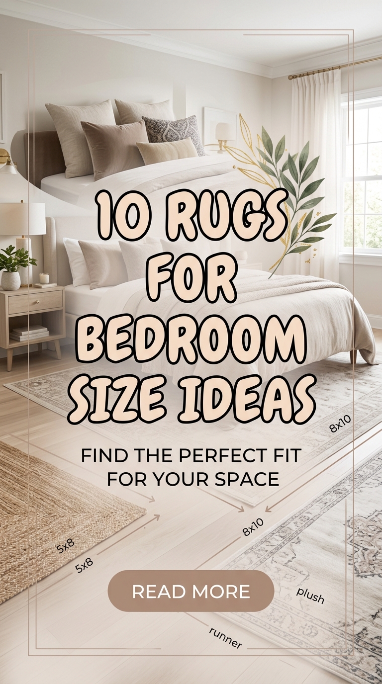 10 Rugs For Bedroom Size Ideas