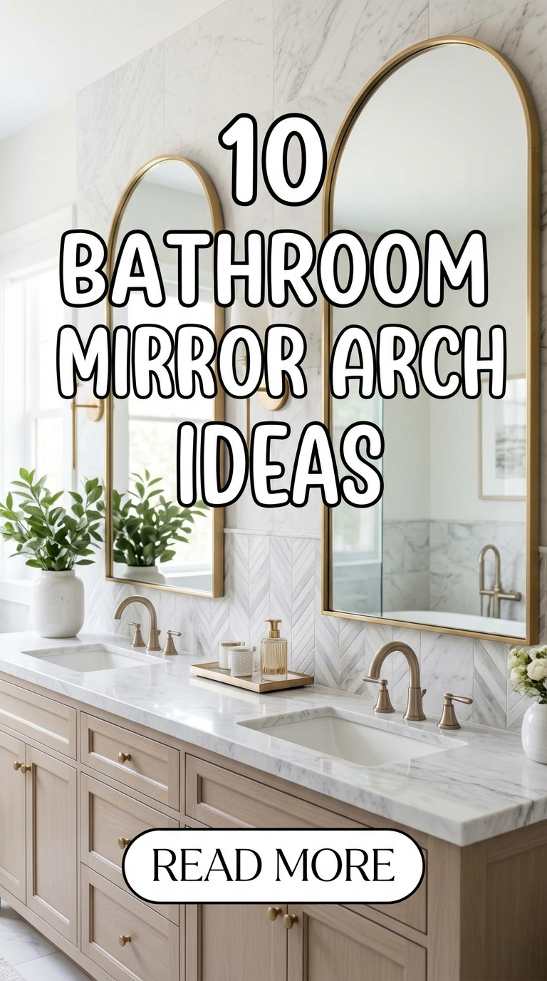 10 Bathroom Mirror Arch Ideas