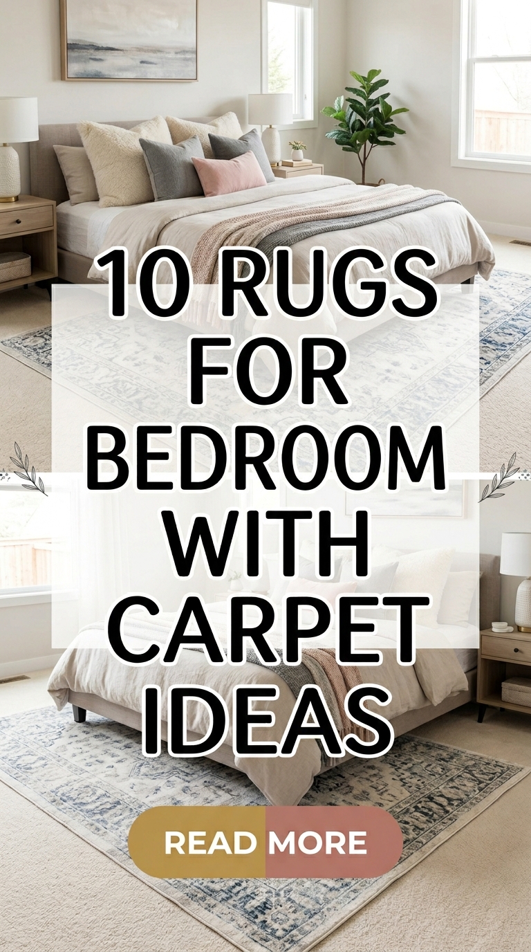 10 Rugs For Bedroom With Carpet Ideas