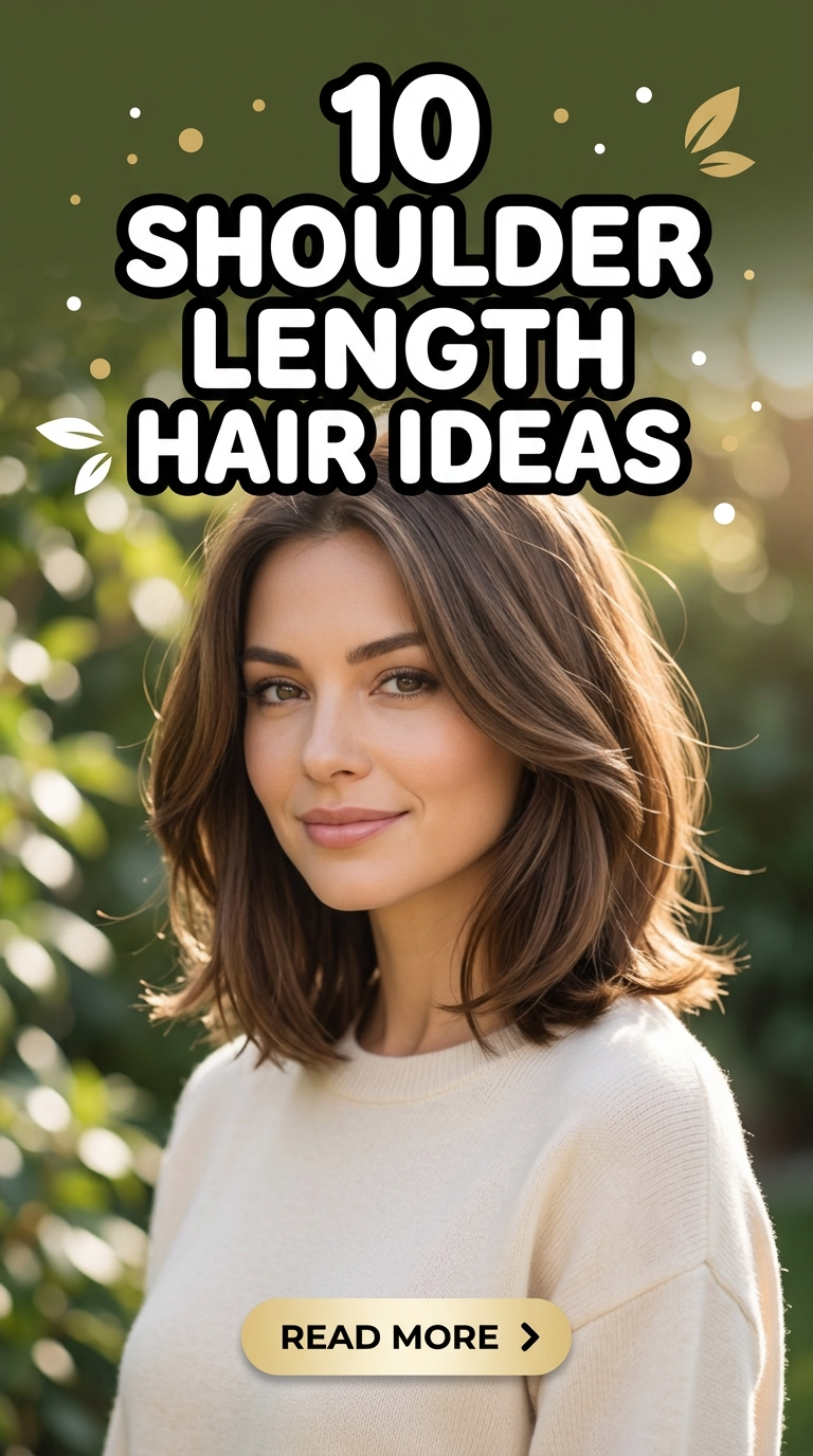 10 Shoulder Length Hair Ideas