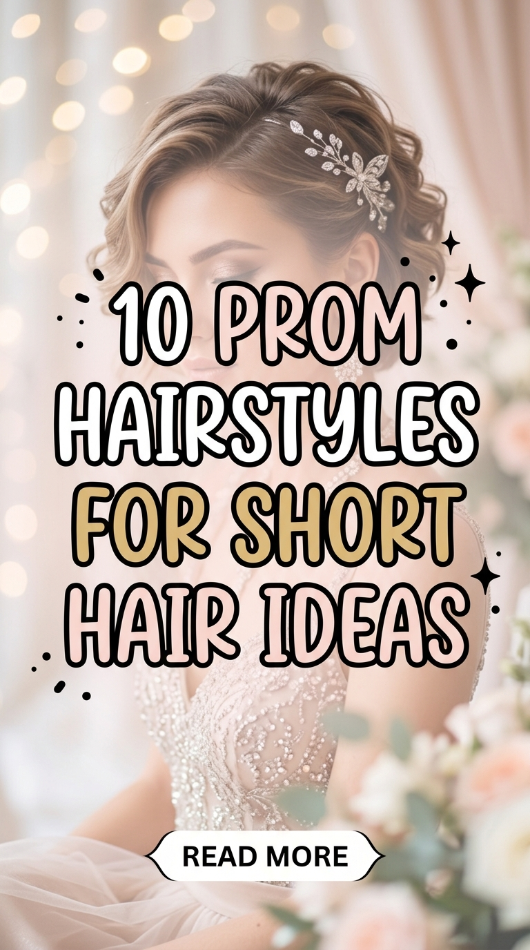 10 Prom Hairstyles for Short Hair Ideas