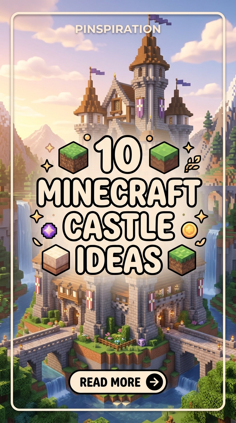 10 Minecraft Castle Ideas