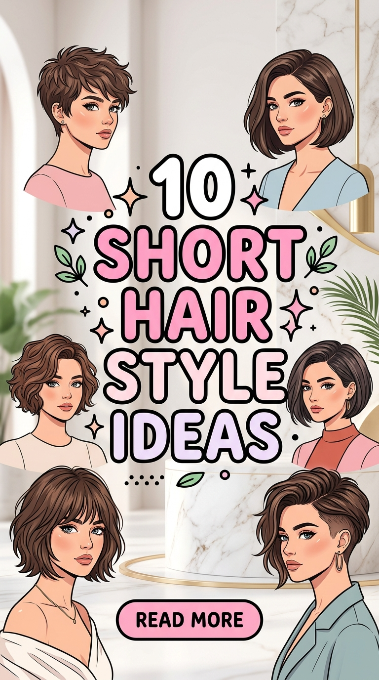 10 Short Hair Style Ideas